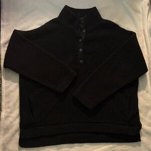 Aerie Navy Blue Fleece Sweater